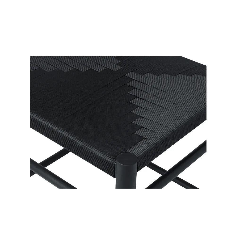 F-chair, Black ash, black woven seat Brdr. Krüger