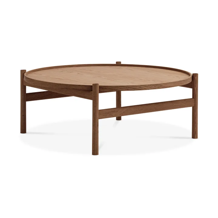 HB coffee table Ø100 cm - Smoke oiled oak - Brdr. Krüger