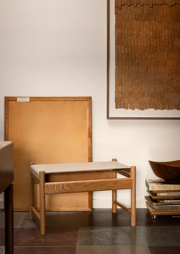 HB stool - Oiled oak-canvase - Brdr. Krüger