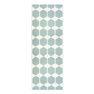 Anna rug aqua - 70x200 cm - Brita Sweden