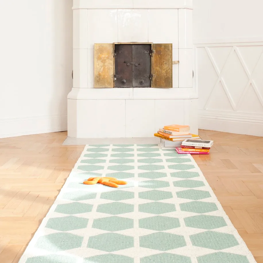 Anna rug aqua, 70x200 cm Brita Sweden