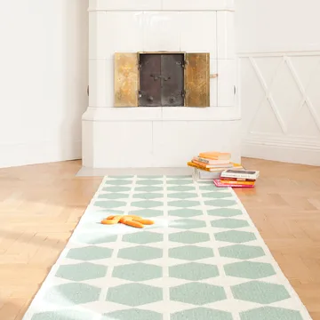 Anna rug aqua - 70x200 cm - Brita Sweden