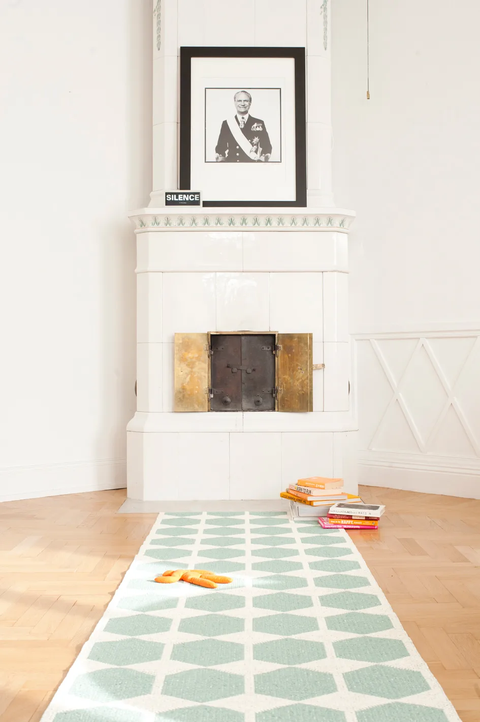 Anna rug aqua large, 150x200 cm Brita Sweden