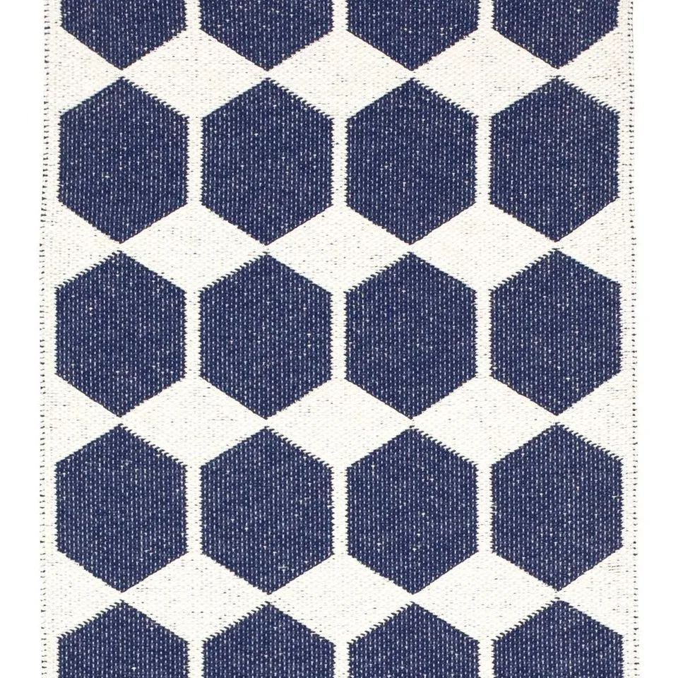Anna rug midnight blue, 70x100 cm Brita Sweden