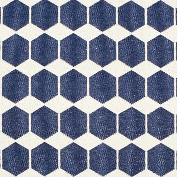 Anna rug midnight blue large - 150x200 cm - Brita Sweden