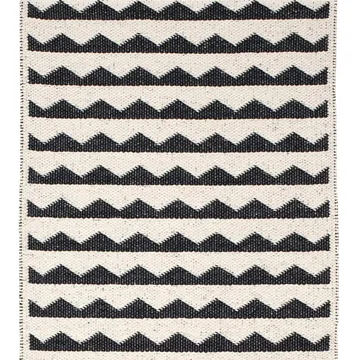 Gittan rug black - 70x200 cm - Brita Sweden