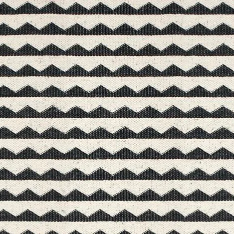 Gittan rug black large, 150x200 cm Brita Sweden