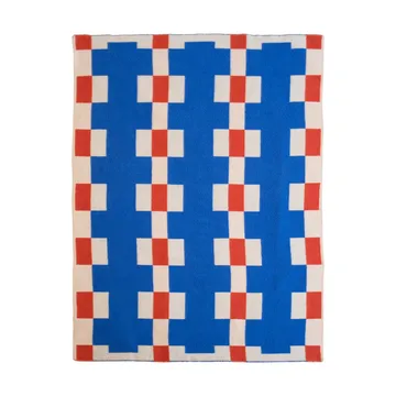 Marta blanket - Blue, 180x130 cm - Brita Sweden