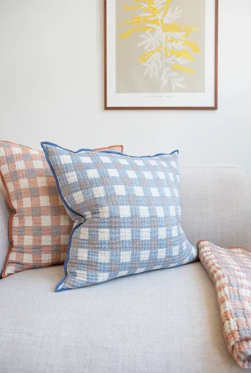Pomme cushion cover - Blue, 50x50 cm - Brita Sweden