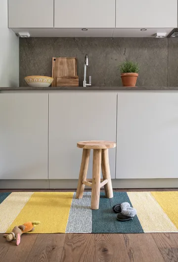 Seasons plastic rug 70x300 cm - sunny (yellow) - Brita Sweden