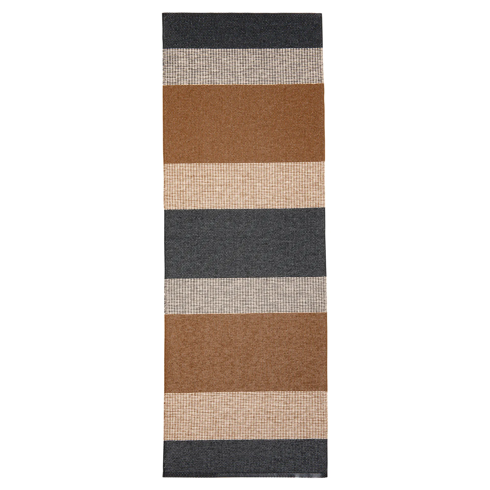 Seasons rug cacao (brown-black), 70x100 cm Brita Sweden