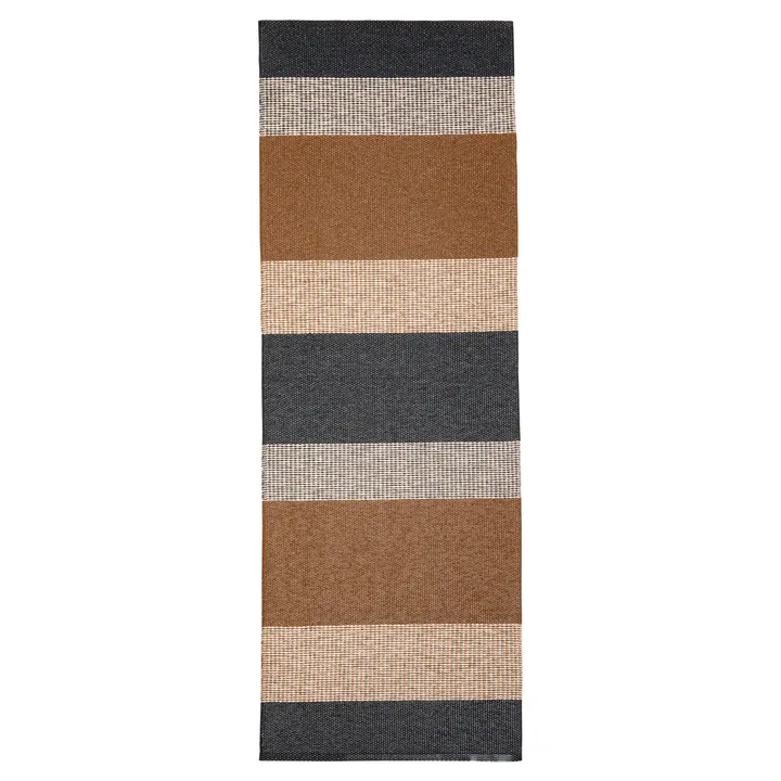 Seasons rug cacao (brown-black) - 70x100 cm - Brita Sweden