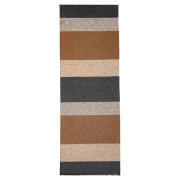 Seasons rug cacao (brown-black) - 70x200 cm - Brita Sweden