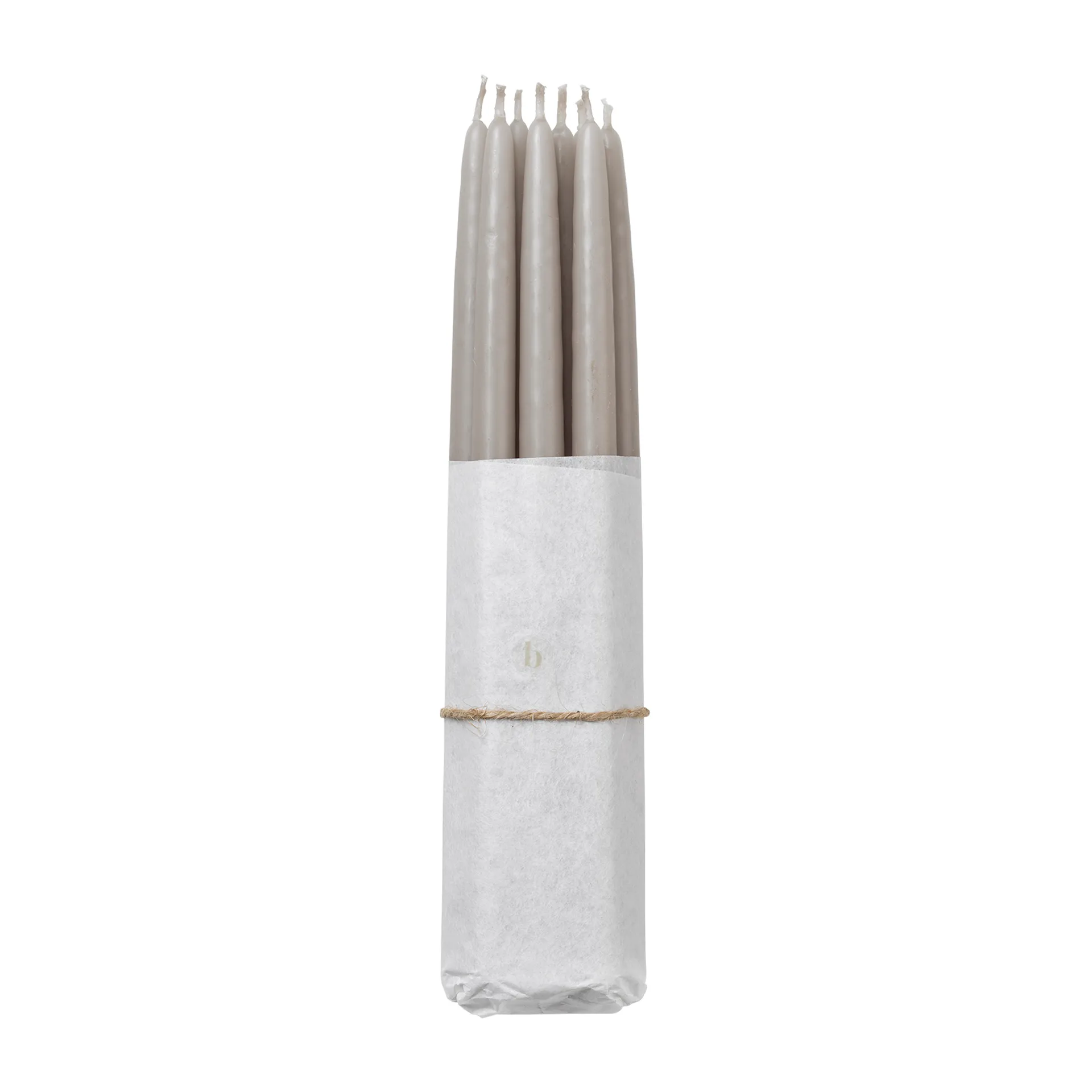 Broste Copenhagen dipped antique candles 10-pack, Rainy day Broste Copenhagen
