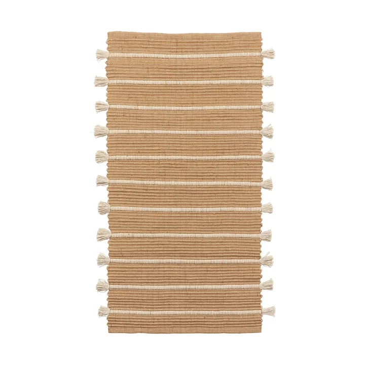 Ezra rug 70x140 cm - Natural off-white - Broste Copenhagen