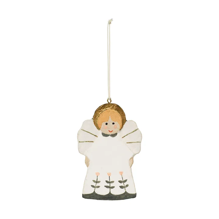 Fairy Tale Angel Christmas hanging ornament - Multi - Broste Copenhagen