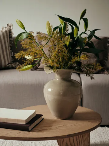 Florentina vase M 32 cm - Beige - Broste Copenhagen