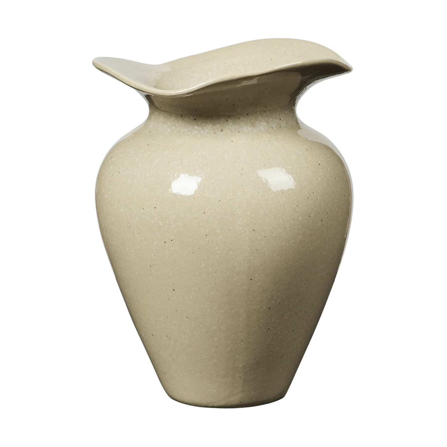 Florentina vase S 22.5, Beige Broste Copenhagen