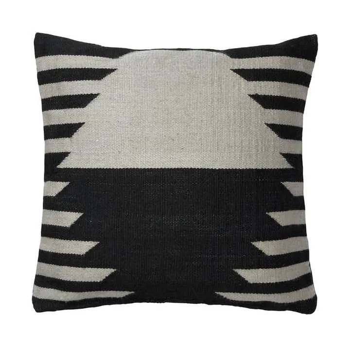 Hedda cushion cover 50x50 cm - Black - Broste Copenhagen