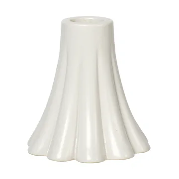 Heli candlestick 8 cm - Cream - Broste Copenhagen