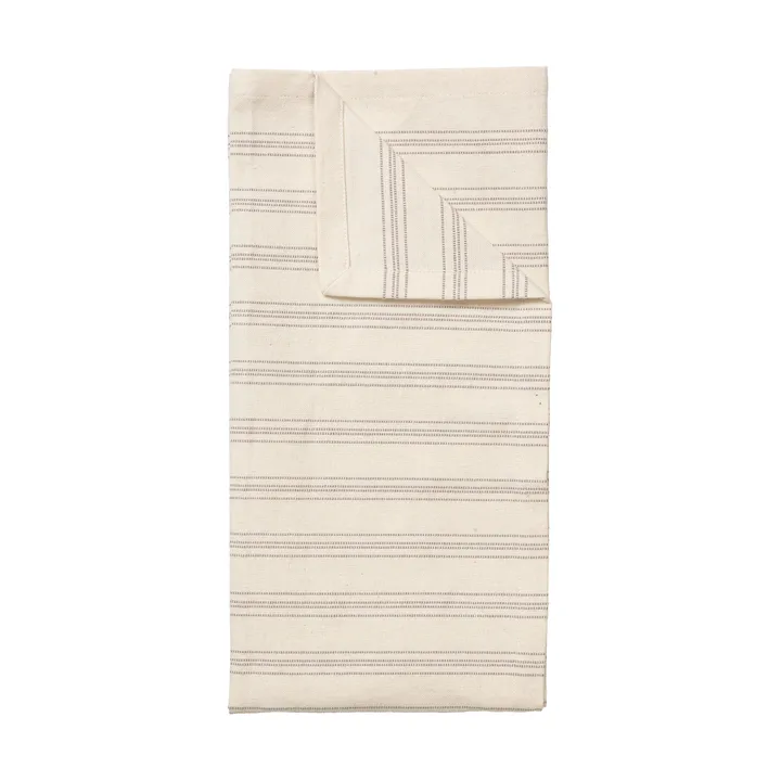 Karl kitchen towel 50x70 cm - Fungi grey-natural - Broste Copenhagen