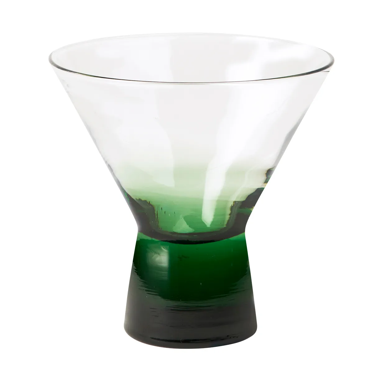 Konus cocktail glass 10 cl, Green Broste Copenhagen