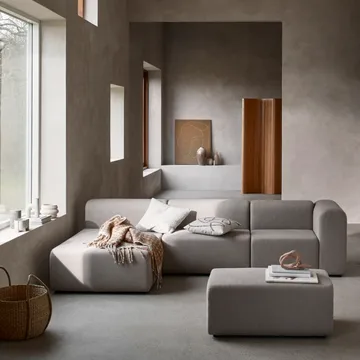 Lagoon module pouffe - Latte - Broste Copenhagen