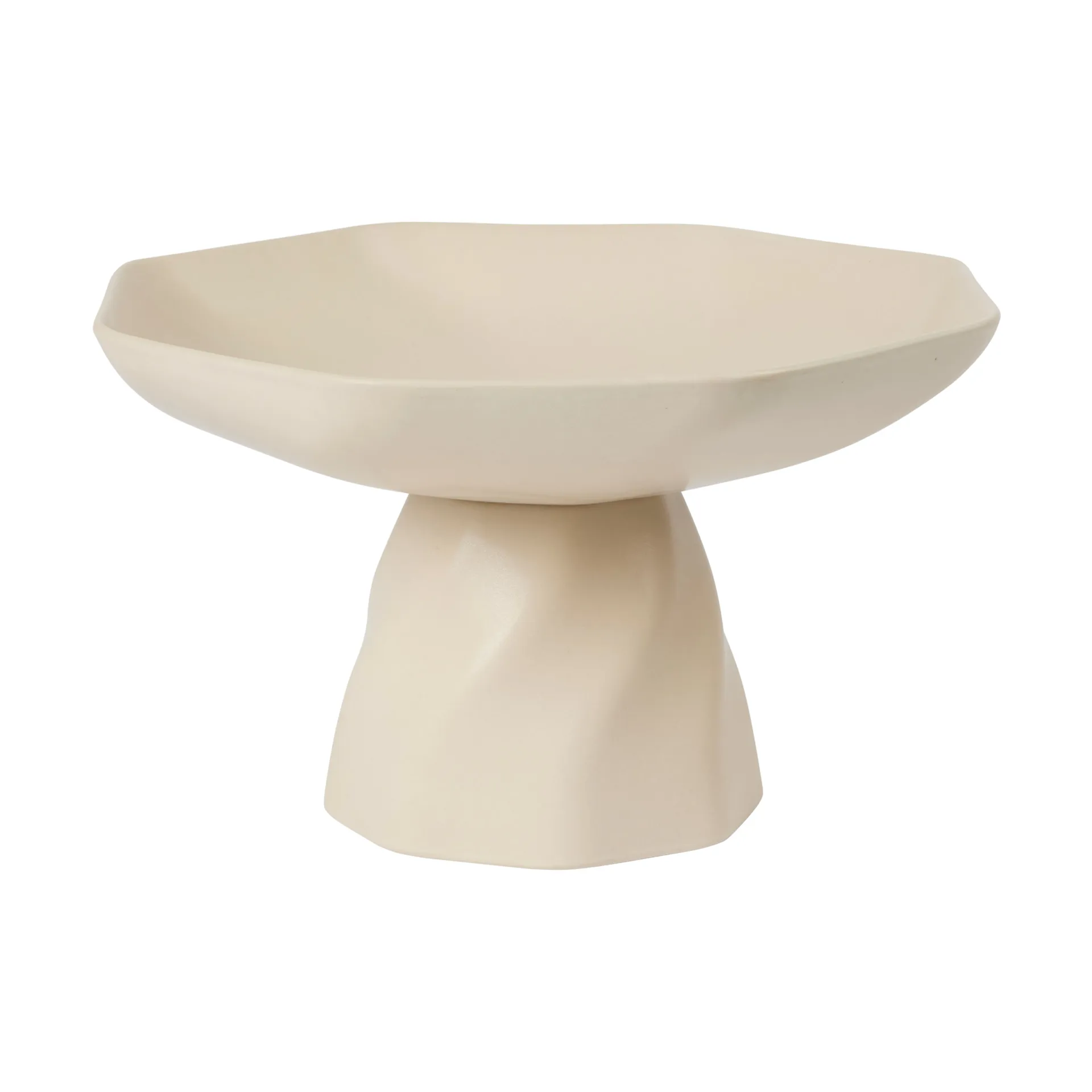 Limfjord centerpiece dish Ø28 cm, Beige Broste Copenhagen