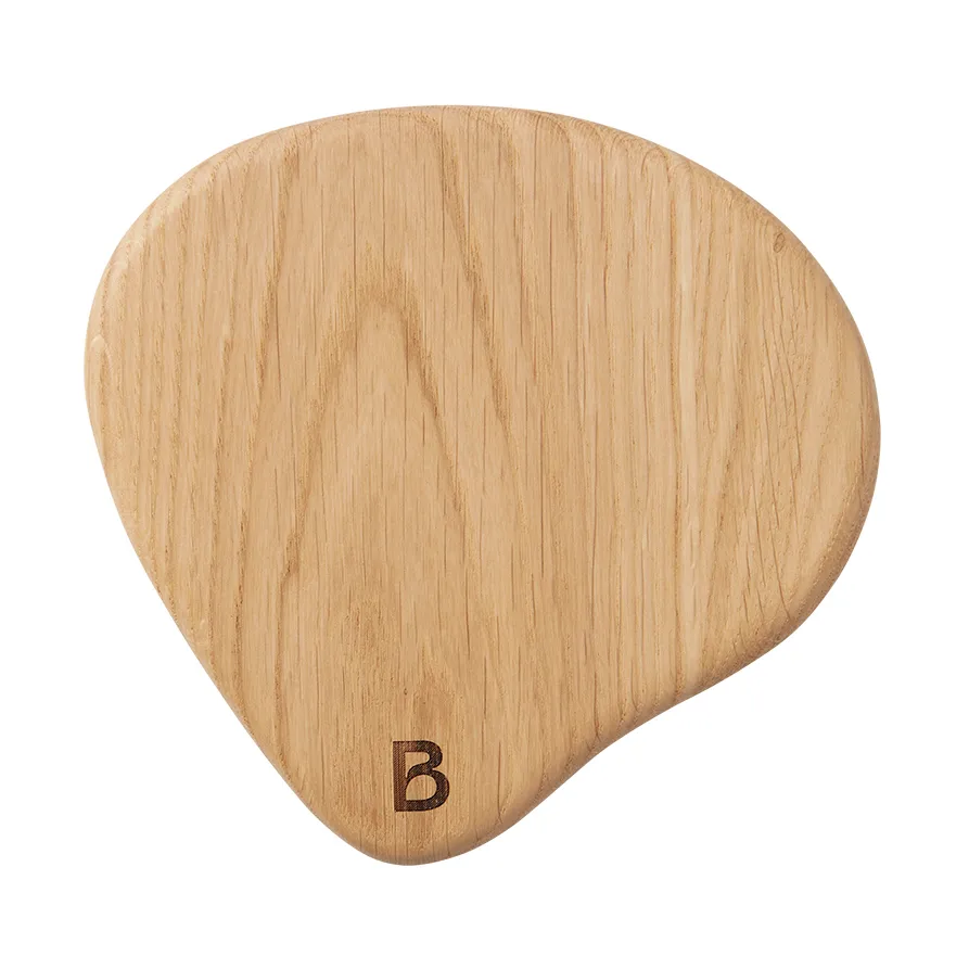Limfjord cutting board 15x13.5 cm, Natural Broste Copenhagen