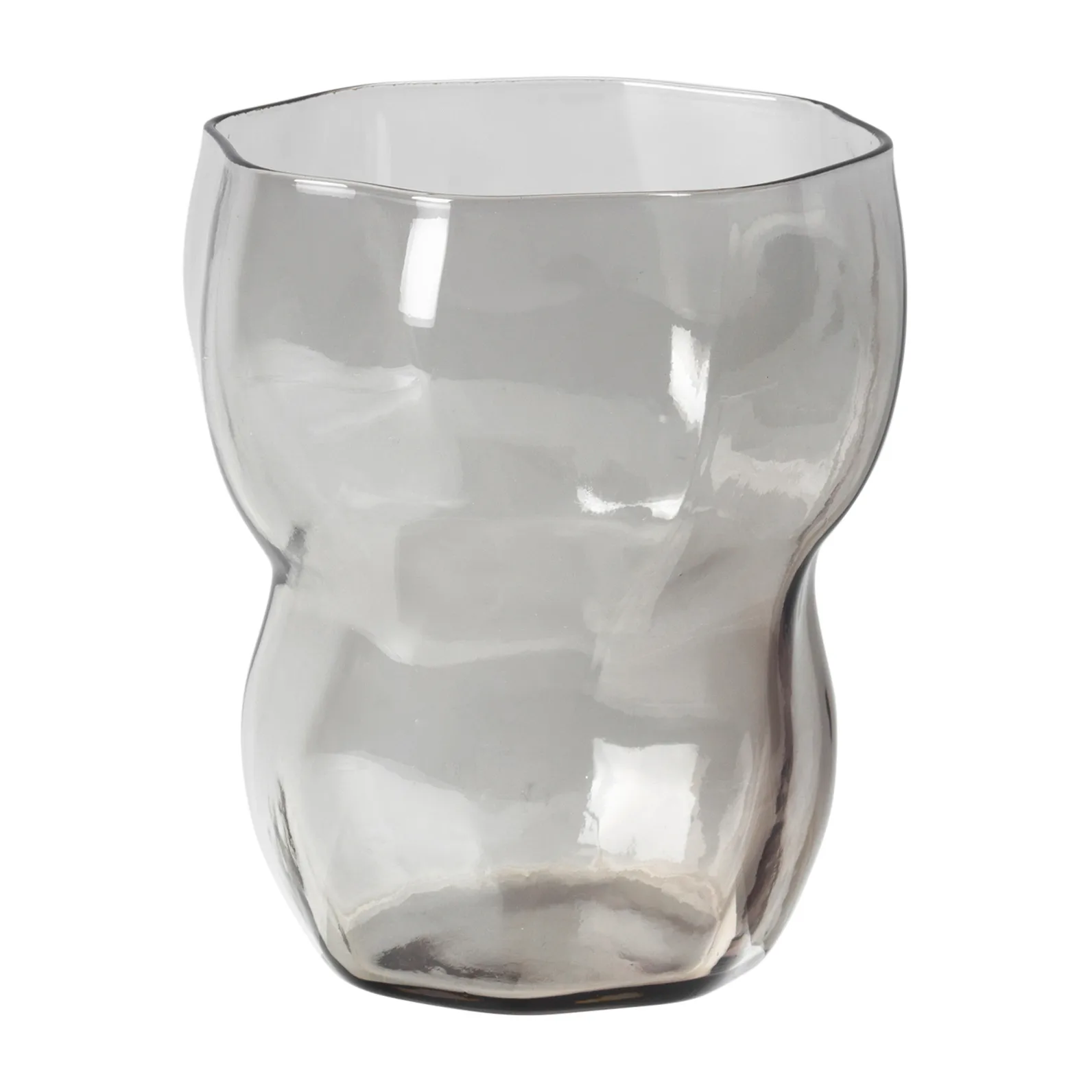 Limfjord drinking glass 25 cl, Light grey Broste Copenhagen