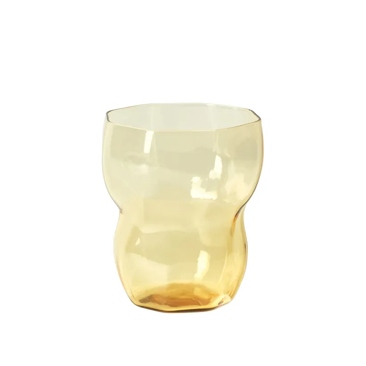 Limfjord Tumbler glass 35cl - Amber - Broste Copenhagen