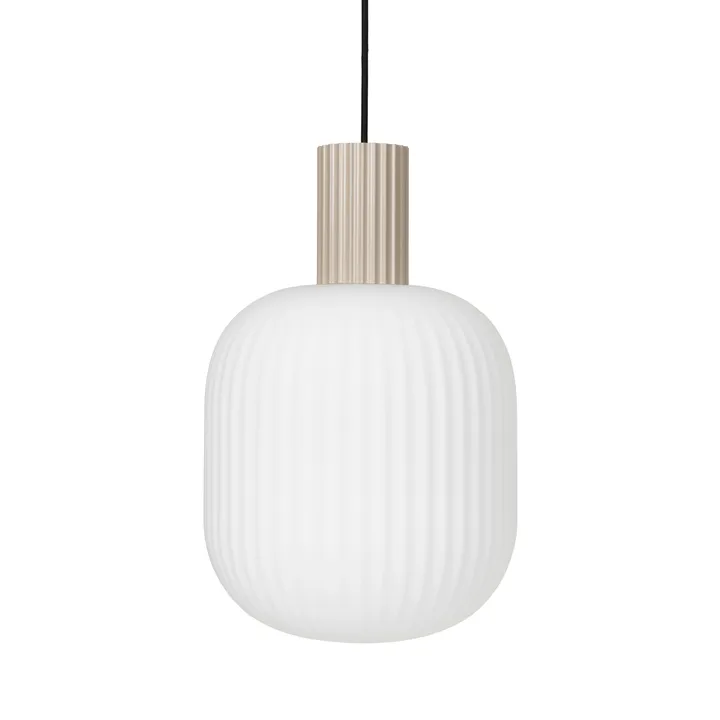 Lolly pendant lamp - sand-white-Ø27 cm - Broste Copenhagen