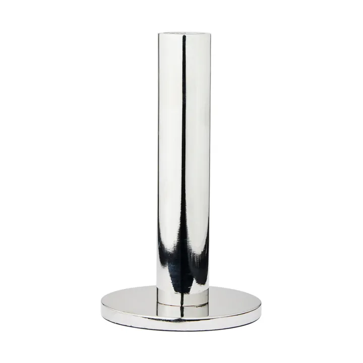 Maro candlestick - Silver finish, 14 cm - Broste Copenhagen