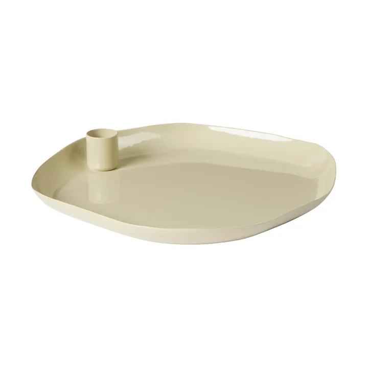 Mie candle holder large - Castle beige - Broste Copenhagen