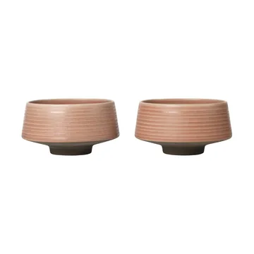 Miko bowl Ø14 cm 2-pack - Dusty pink - Broste Copenhagen