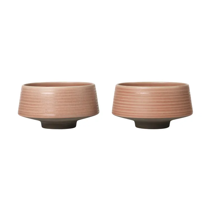 Miko bowl Ø14 cm 2-pack - Dusty pink - Broste Copenhagen