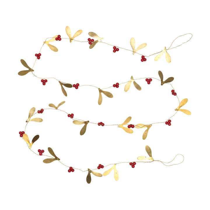 Mistletoe garland - Deep Red - Broste Copenhagen