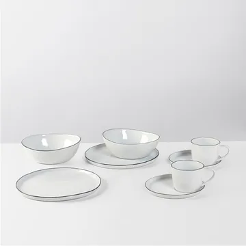 Nordic Salt breakfast set for two - 6 pieces - Broste Copenhagen