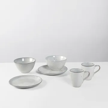 Nordic Sand breakfast set for two - 6 pieces - Broste Copenhagen