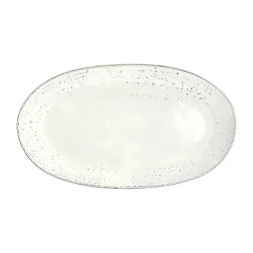 Nordic Sand oval serving platter - 30x17 cm - Broste Copenhagen