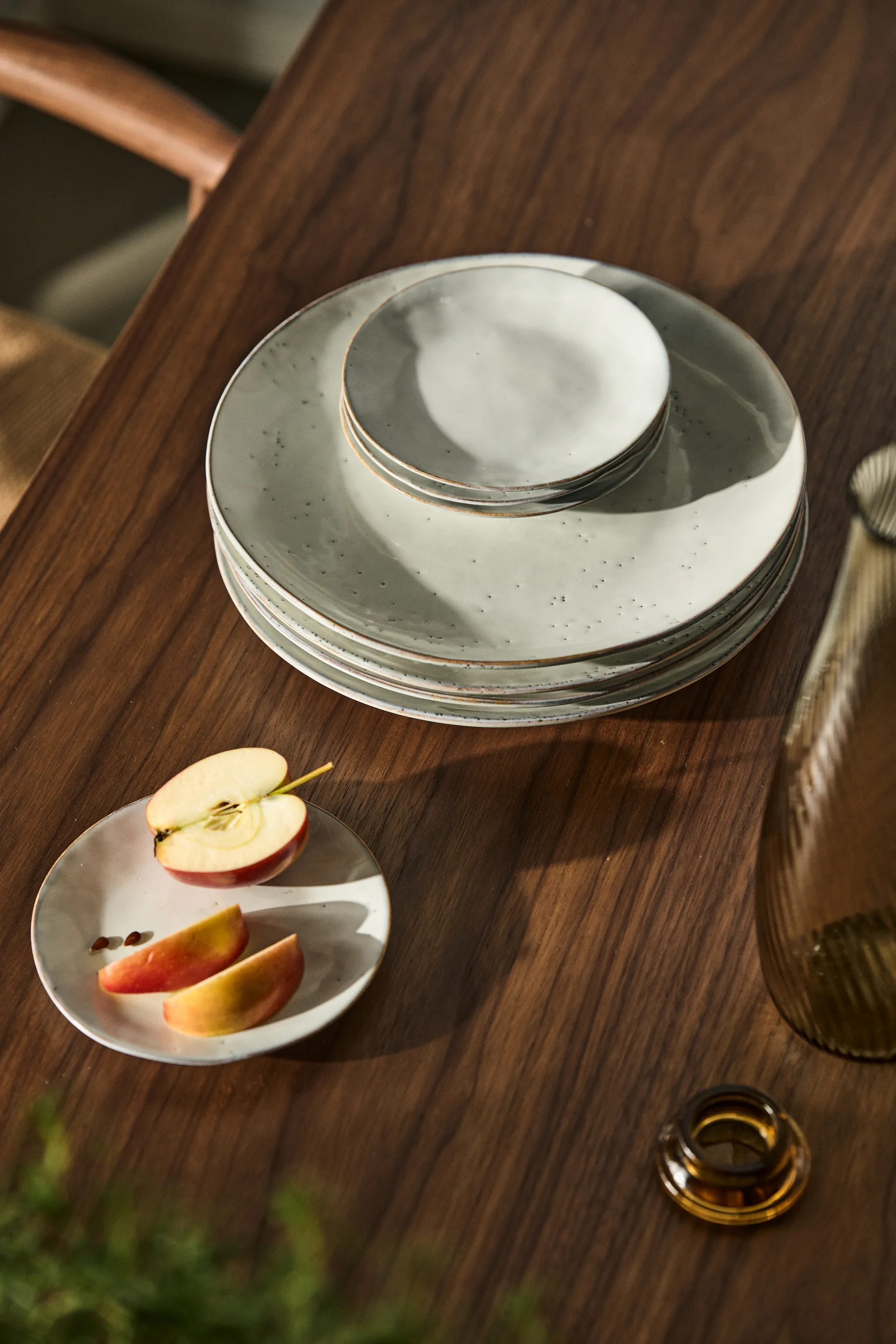 Nordic Sand plate, Ø15 cm Broste Copenhagen