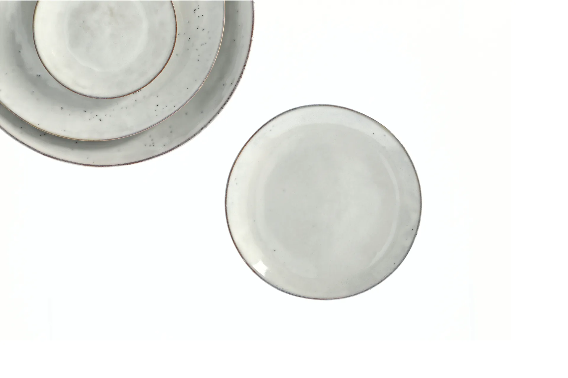 Nordic Sand plate, Ø 20 cm Broste Copenhagen