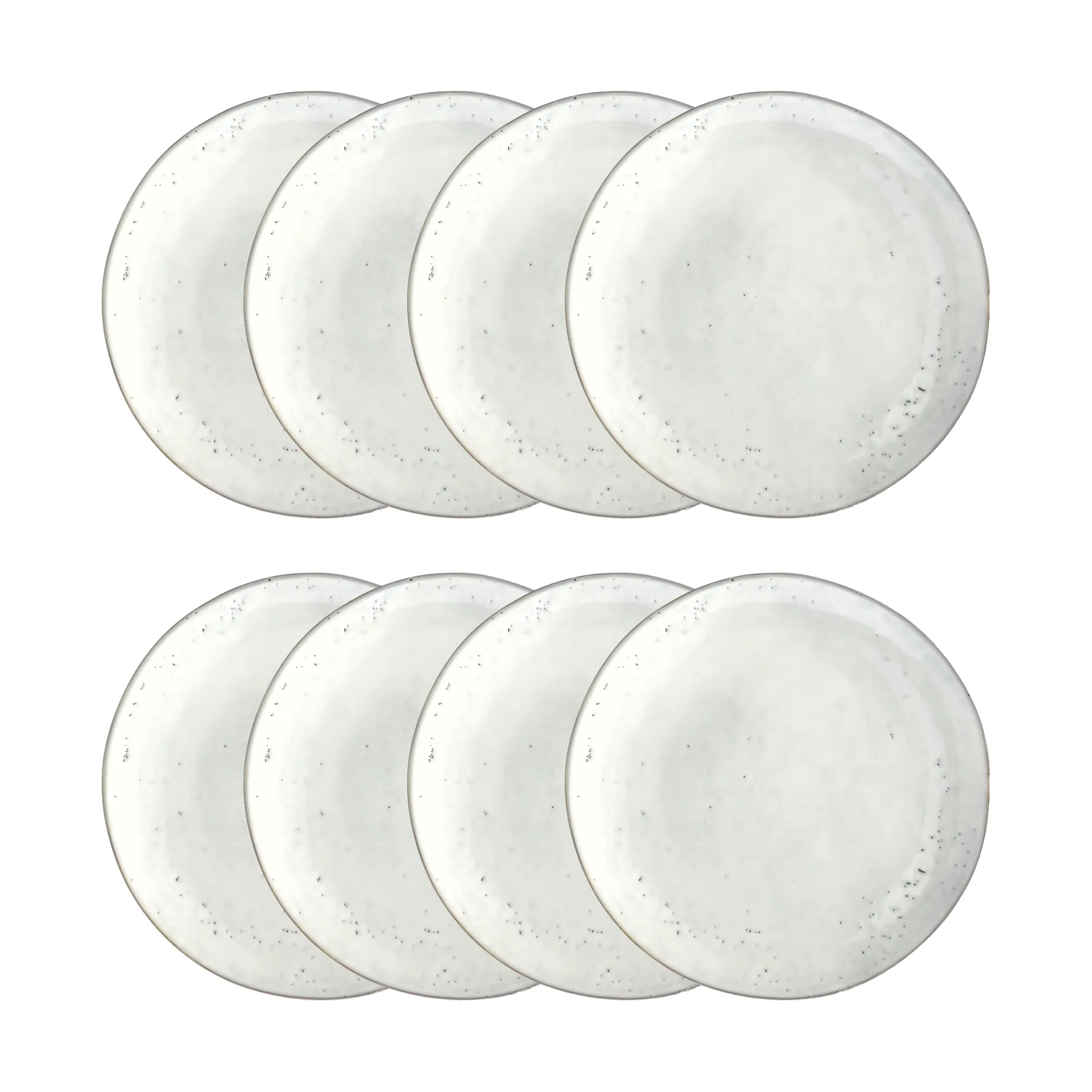 Nordic Sand plate Ø26 cm 8-pack,  Broste Copenhagen
