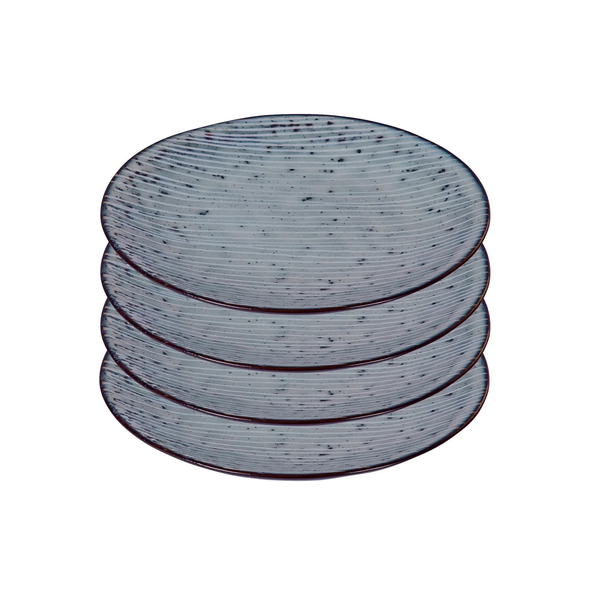 Nordic sea plate 4-pack Ø 15 cm,  Broste Copenhagen