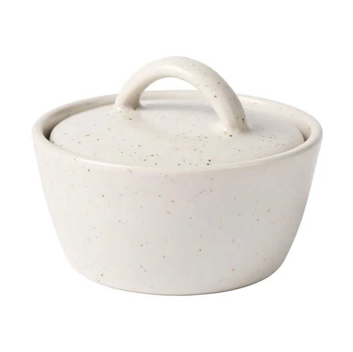 Nordic Vanilla bowl with lid - Ø8 cm - Broste Copenhagen