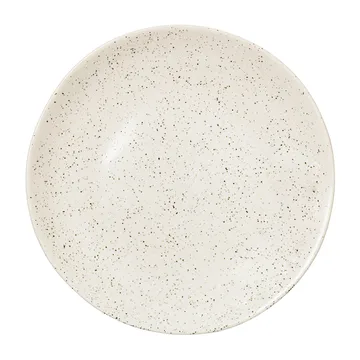 Nordic Vanilla plate Ø20 cm - Cream with grains - Broste Copenhagen