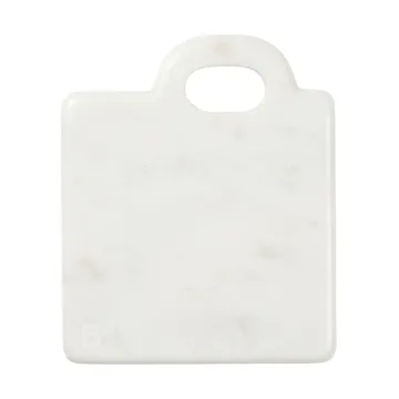 Olina cutting board 14x17 cm - White marble - Broste Copenhagen