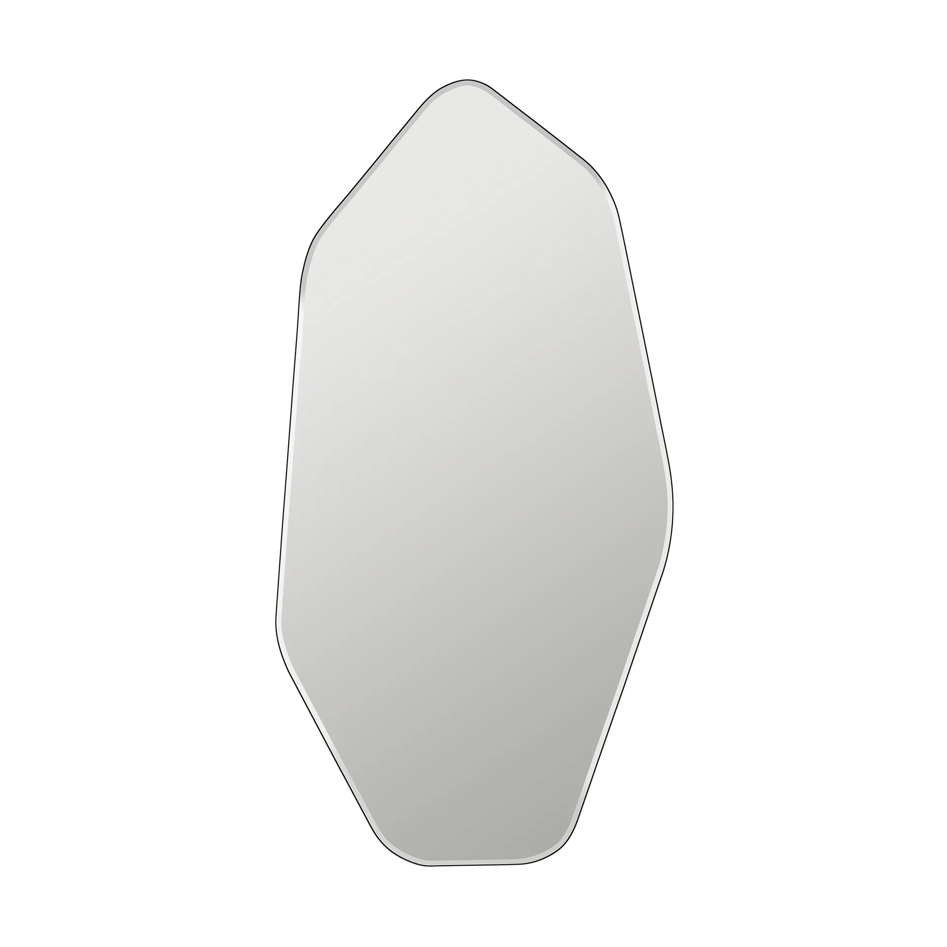 Ruby wall mirror 120x60 cm, Clear-black Broste Copenhagen