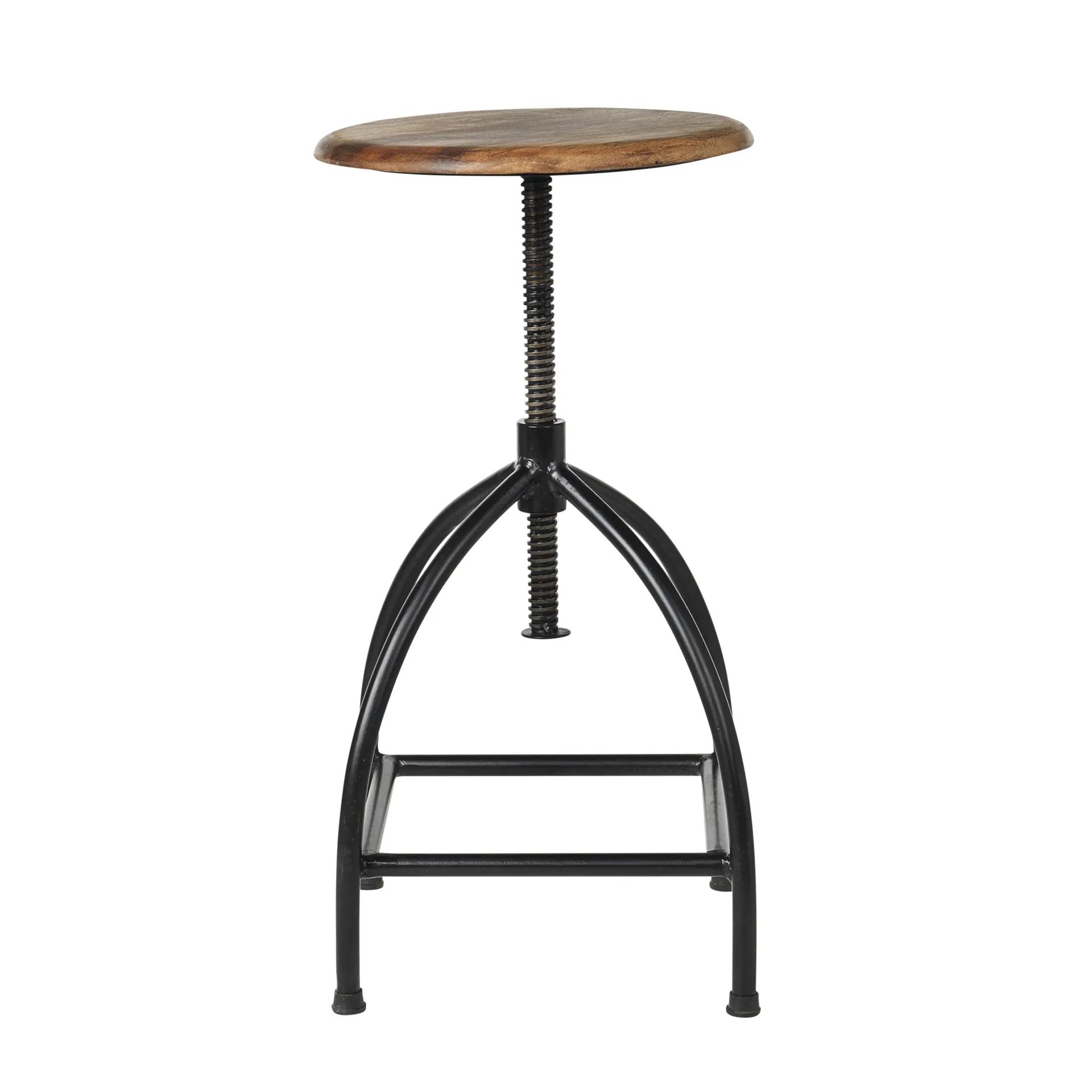 Sire stool, natural-black Broste Copenhagen