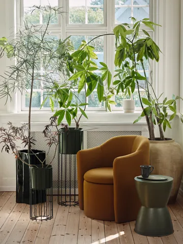 Sonja flower pot H:55 cm - Dark green - Broste Copenhagen